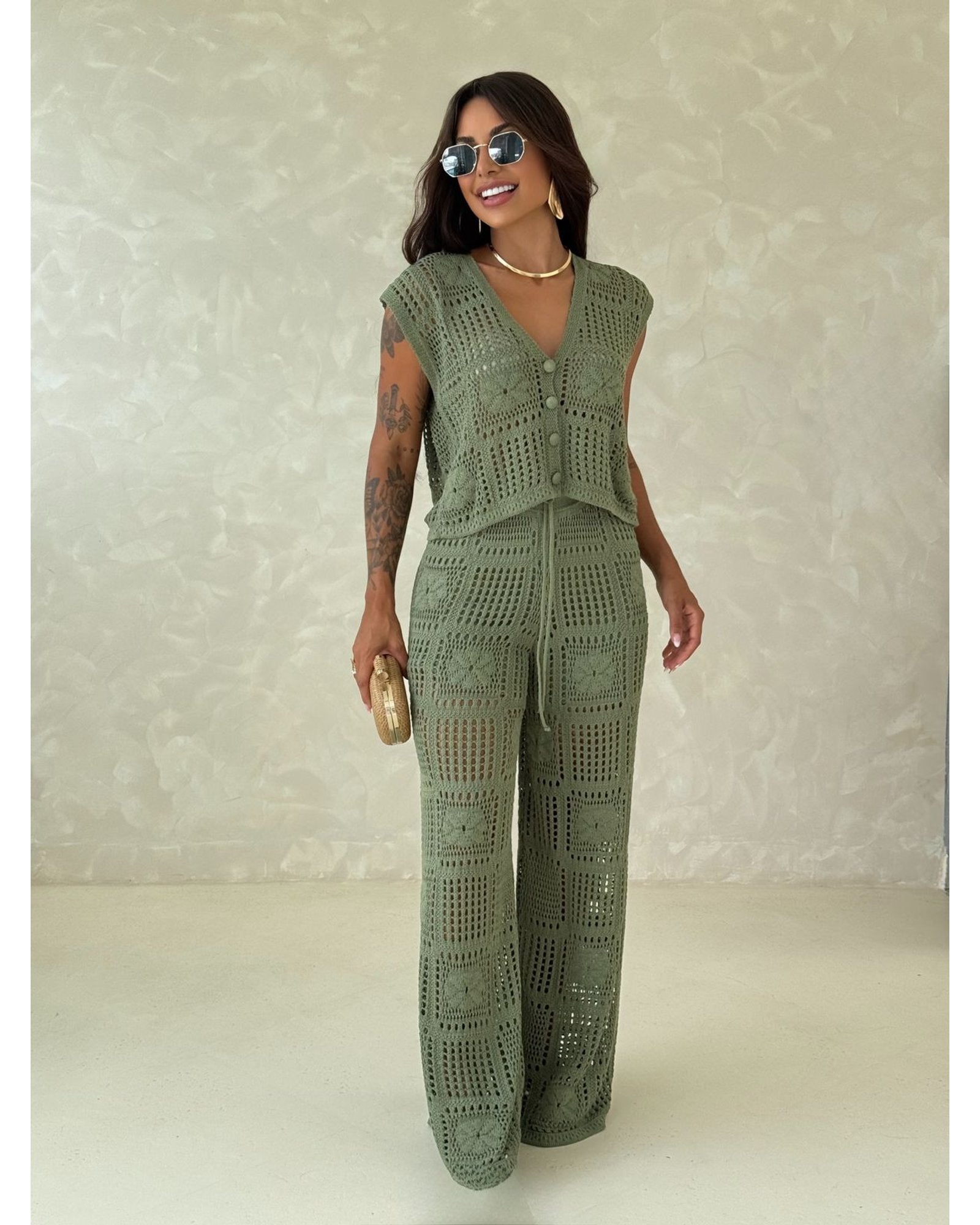 Conjunto Tricot Paris