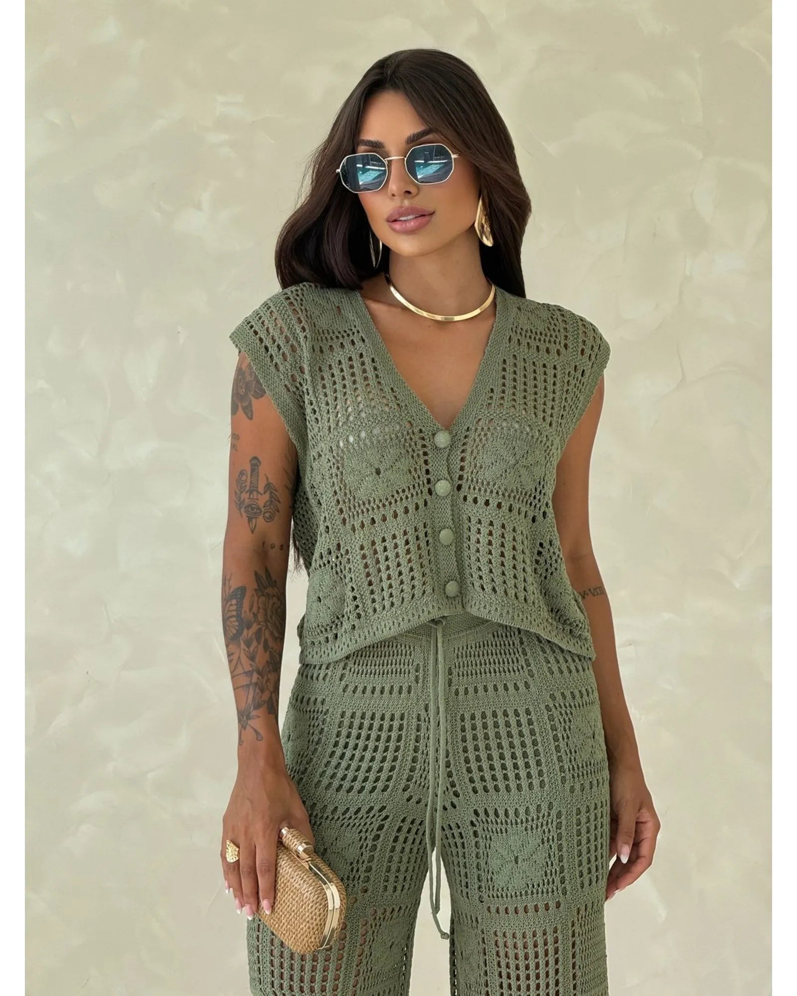 Conjunto Tricot Paris