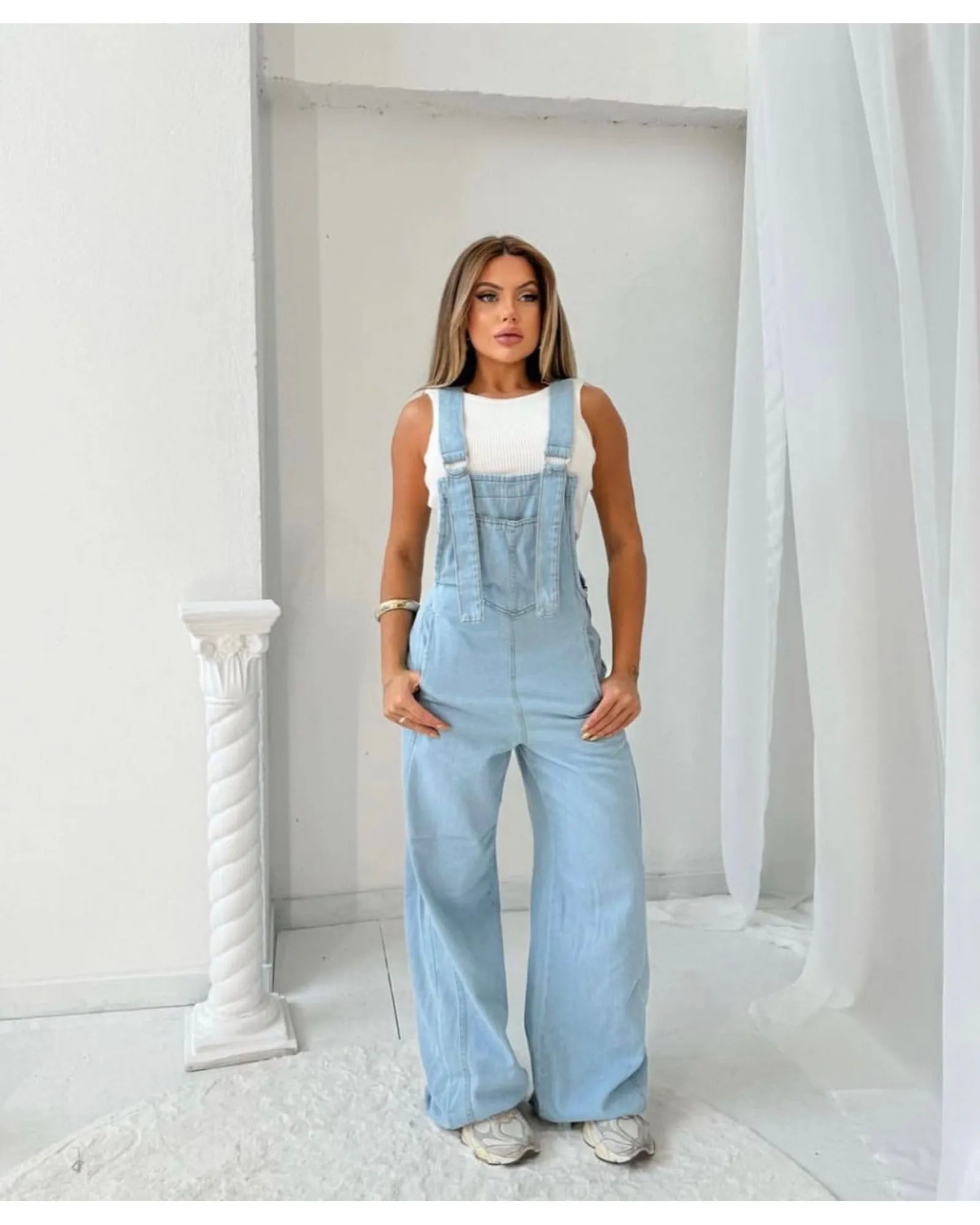 Macacão jeans Amanda