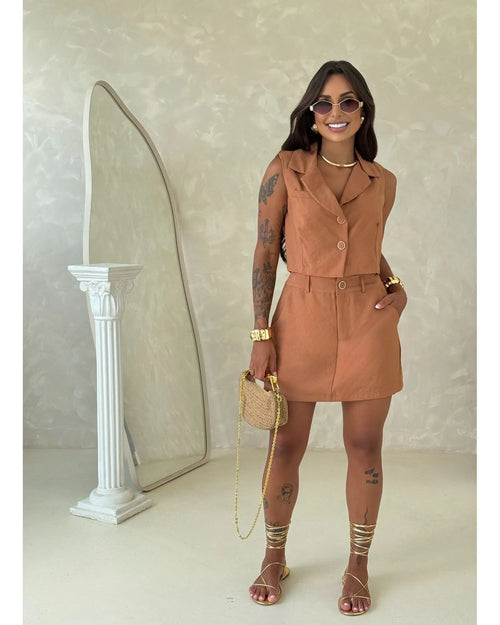 Conjunto alfaiataria Thamires